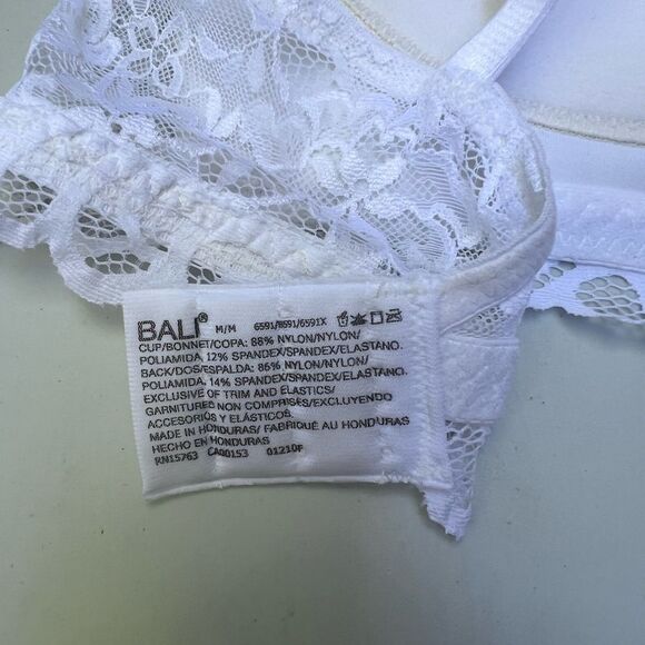 Bali Women's One Smooth U Ultra Lite Spacer Wireless Bra DF3440 size M - Picture 7 of 9
